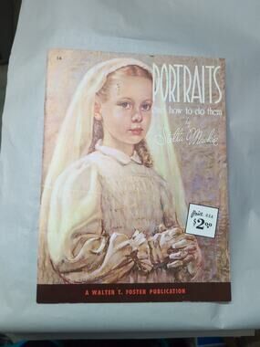 Portraits and How To Do Them by Stella Mackie #14 Walter Foster Art Book